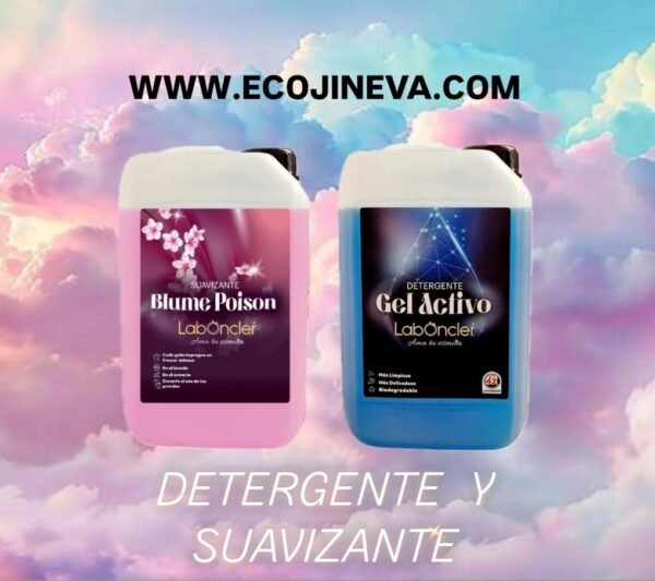 DETERGENTE Y SUAVIZANTE