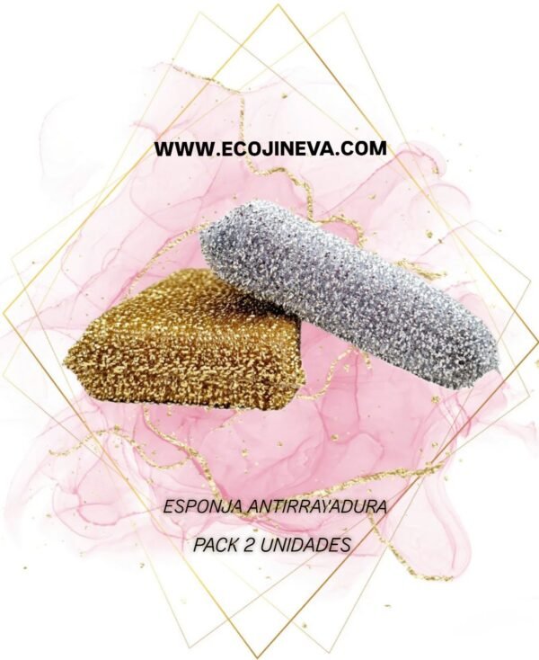 ESPONJA ANTIRRAYADURA PACK DE 2