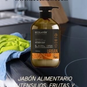 JABÓN ALIMENTARIO UTENSILIOS, FRUTAS Y VERDURAS