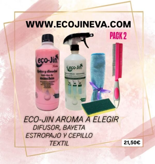 PACK 2 CEPILLO TEXTIL