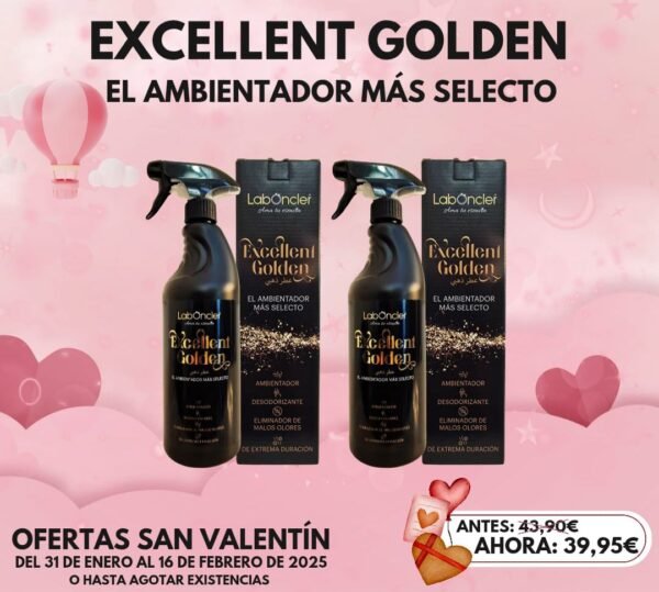2 AMBIENTADORES GOLDEN EXCELLENT