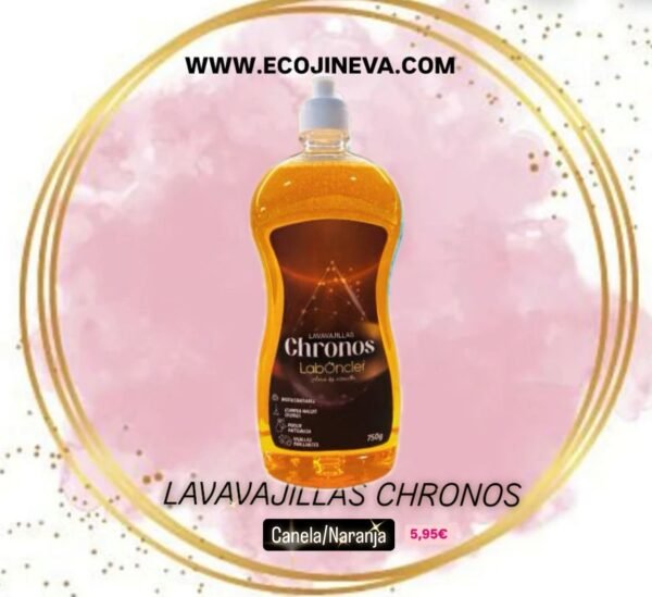 LAVAVAJILLAS manual CHRONOS CANELA NARANJA 750gr