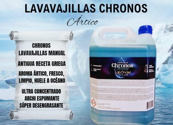 LAVAVAJILLAS CHRONOS ARTICO BIDON 5 KG