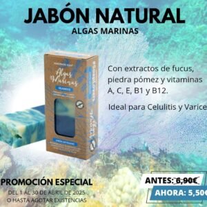 JABÓN Natural de Algas Marinas
