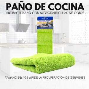 PAÑO COCINA ANTIBACTERIANO