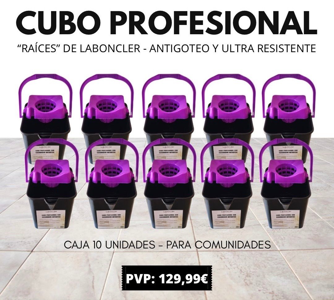 PACK 10 CUBOS ESCURRIDOR RAÍCES