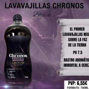 LAVAVAJILLAS CHRONOS BLACK (750 ML)