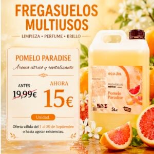 OFERTA FREGASUELOS ULTRA PERFUMADO AROMA POMELO, LIMÓN Y NARANJA PERSA