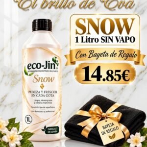 ECO JIN SNOW 1L y BAYETA DE REGALO